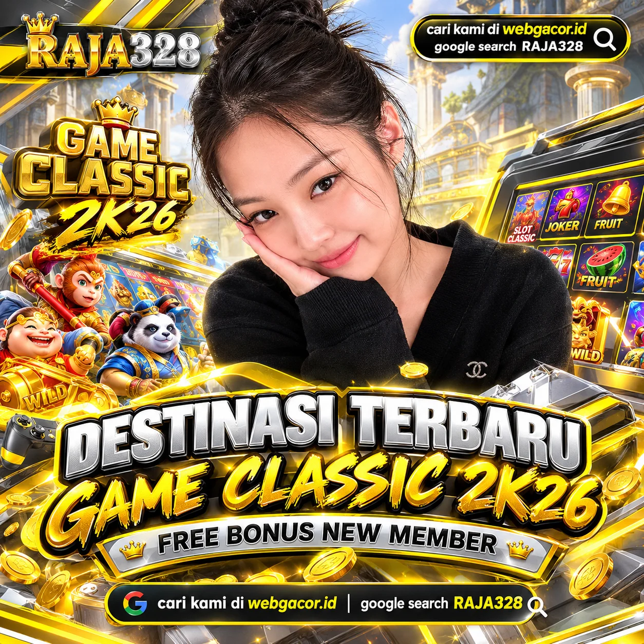 RAJA328 ✈️ Destinasi Terbaru Game Classic 2K26 Free Bonus New Member